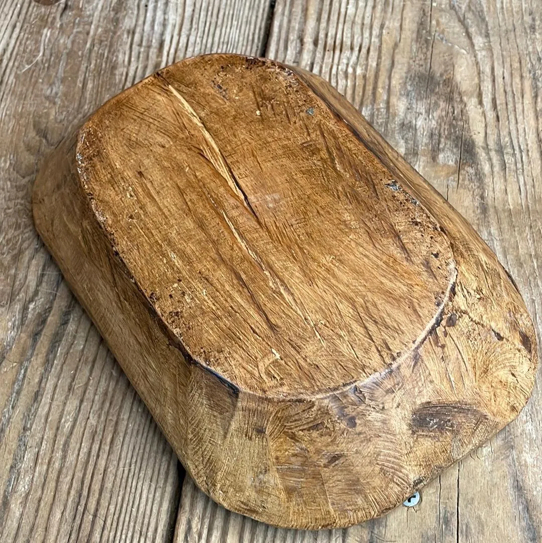056 Small Décor Bowl -  w/ Fire Skulls