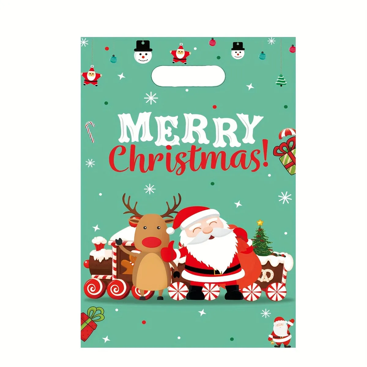 10pcs Christmas Party Beaded Gift Bags, Small Craft Tote Bags with Decorative Supplies for Wedding, Birthday, and Holiday Parties