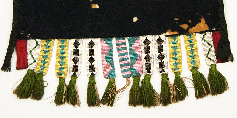 1880's Ojibwe Bandolier Bag