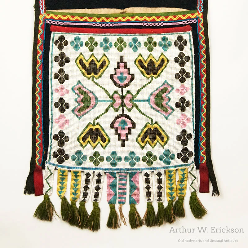 1880's Ojibwe Bandolier Bag