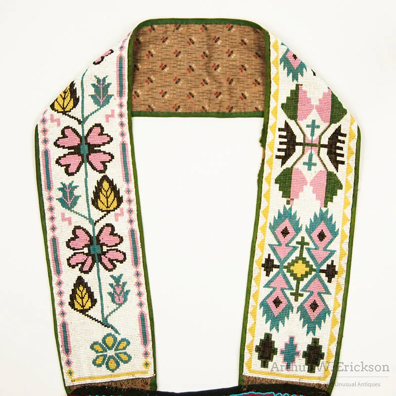 1880's Ojibwe Bandolier Bag