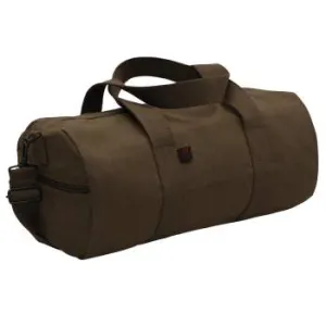 24” Canvas Duffle Bag – Dark Earth
