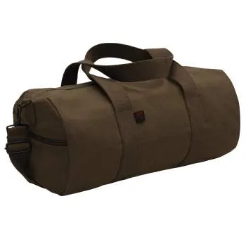 24” Canvas Duffle Bag – Dark Earth