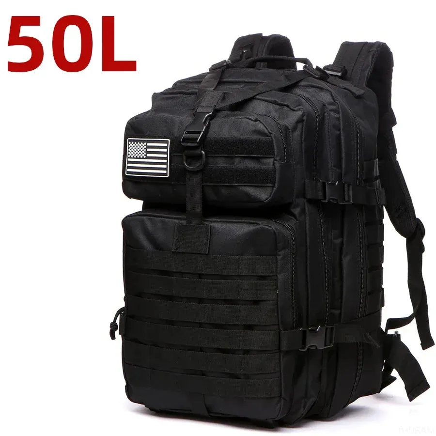 25L/50L 1000D Nylon Waterproof  Backpack Outdoor Rucksacks