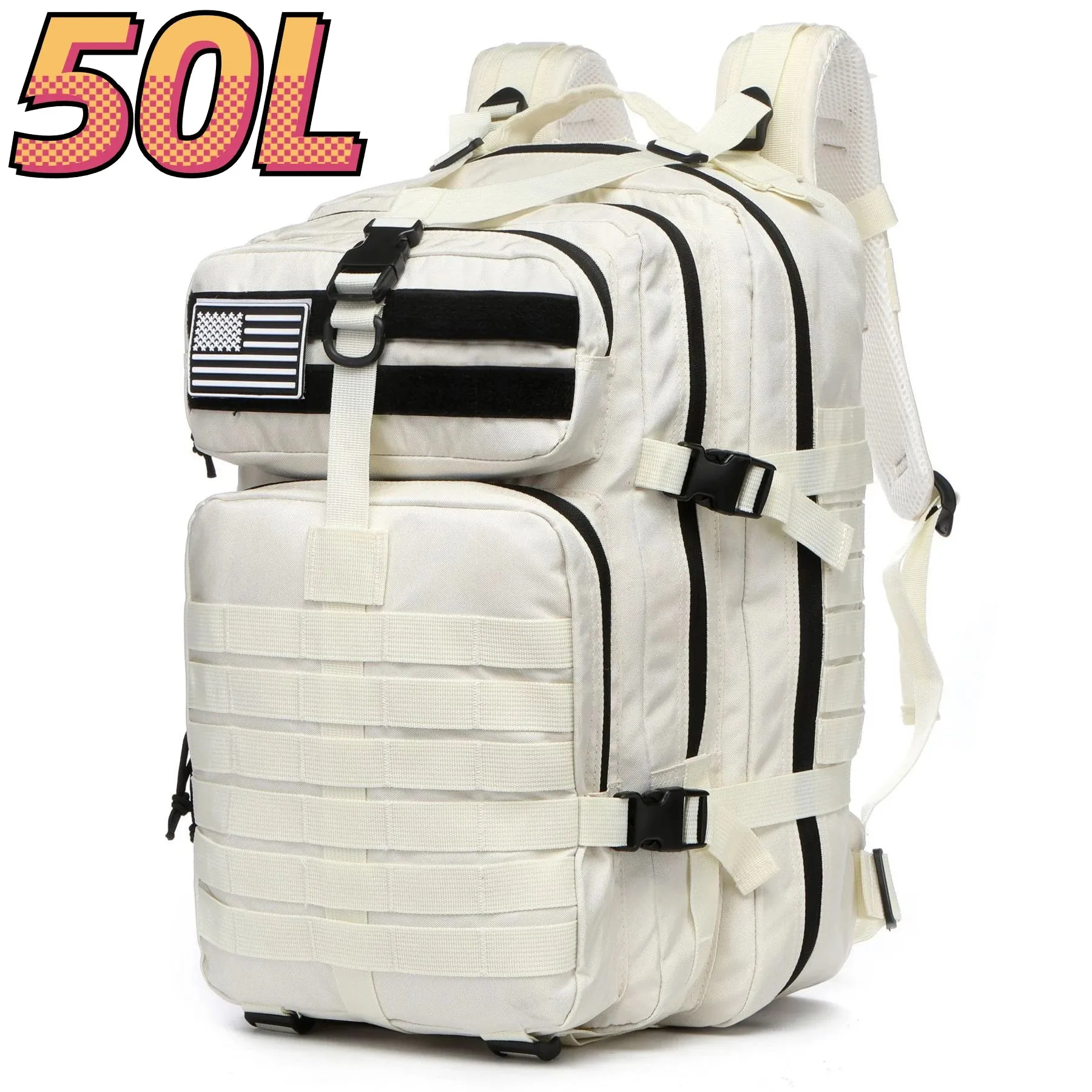25L/50L 1000D Nylon Waterproof  Backpack Outdoor Rucksacks