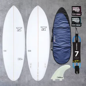 7S DOUBLE DOWN SURFBOARD PACKAGE