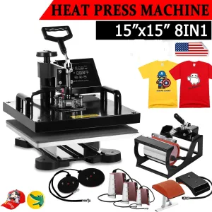 8-In-1 Print-Transfer Machine - Advanced Version (15" x 15")