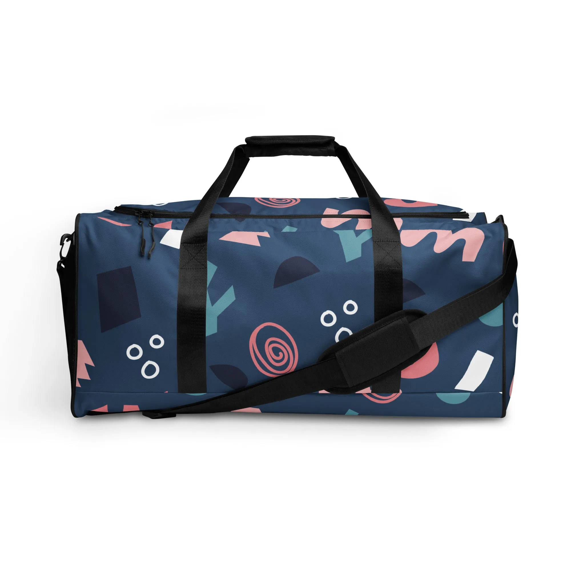 Abstract Shape - Sustainably Made Duffle Bag
