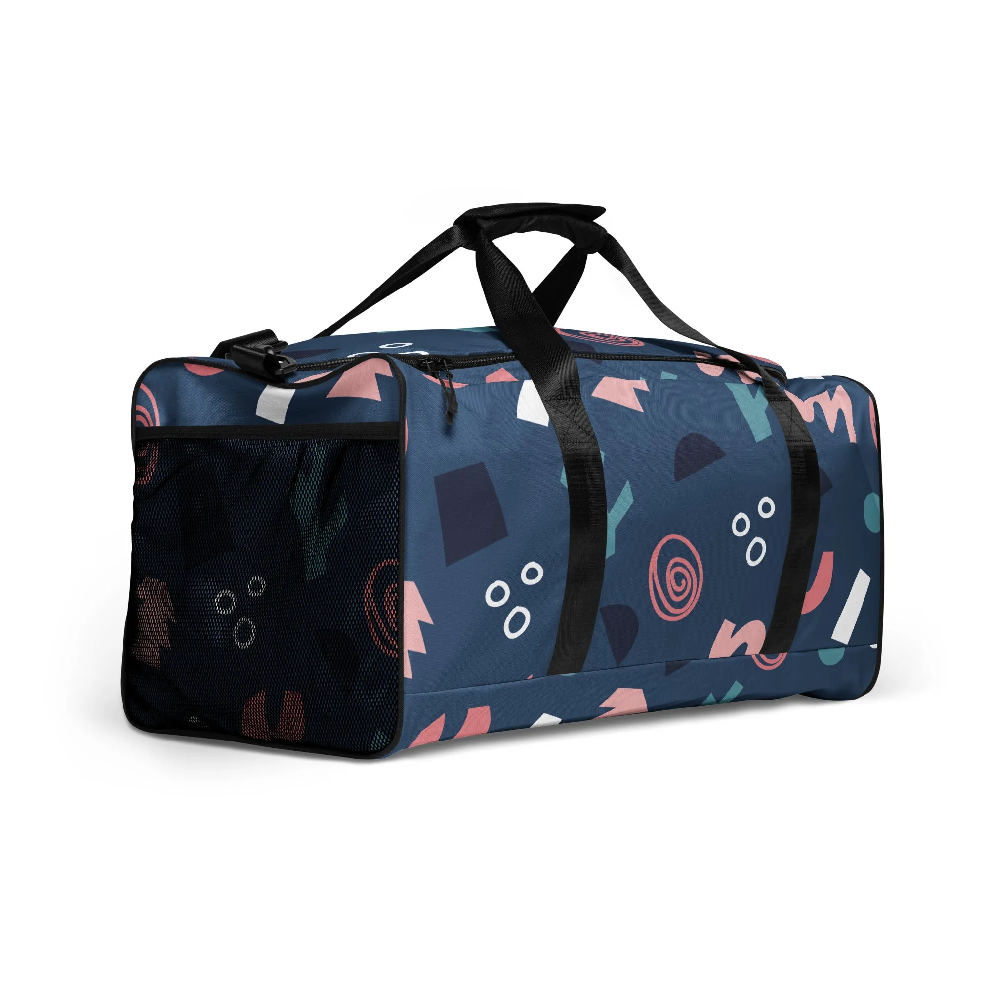 Abstract Shape - Sustainably Made Duffle Bag