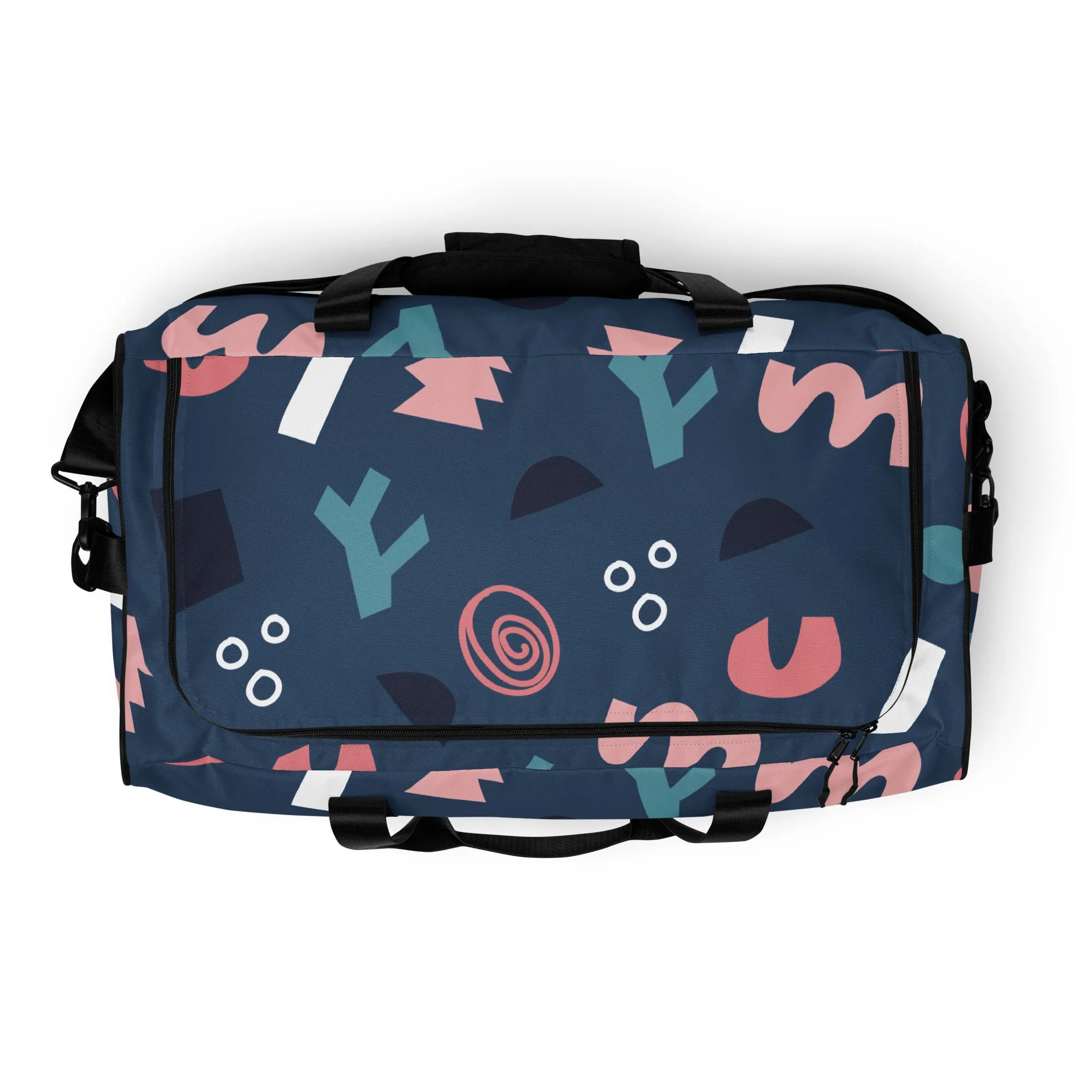Abstract Shape - Sustainably Made Duffle Bag