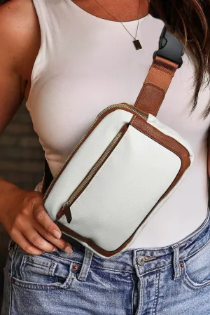 Adjustable Strap Mini PU Leather Crossbody Bag