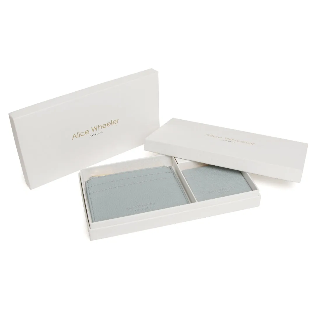 Alice Wheeler Duck Egg Purse & Mirror Compact Gift Set