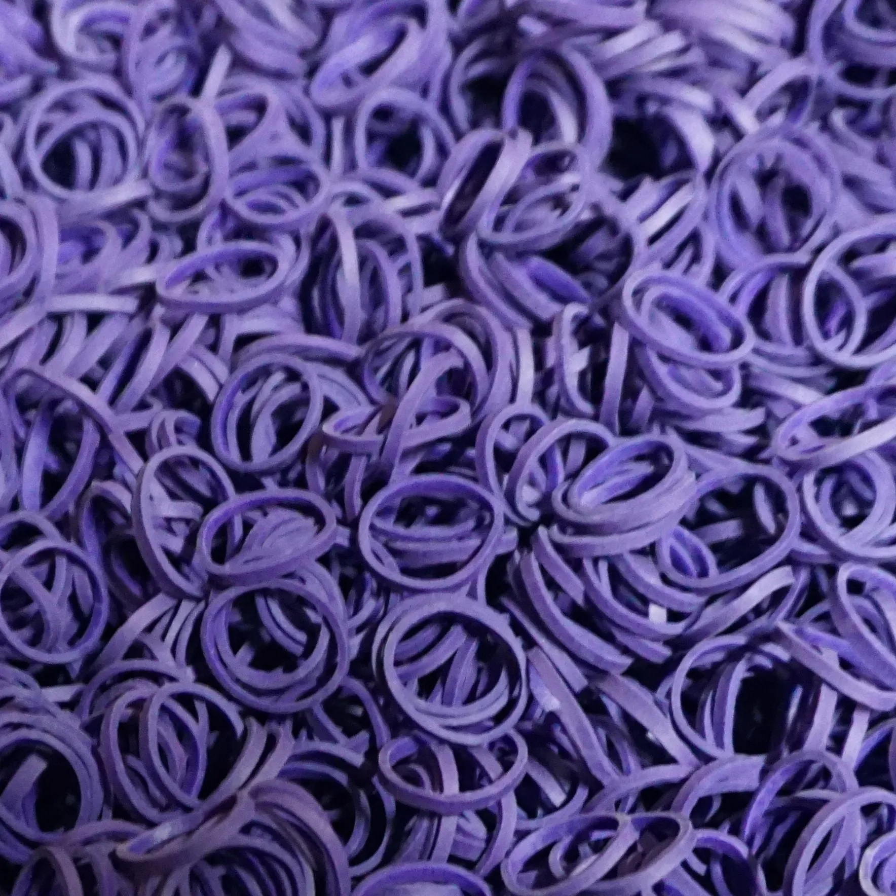 Amelia Beauty | 1/2in, 500ct Elastic Rubber Band Pony Tail Holders | Made in USA | Dozen Pack