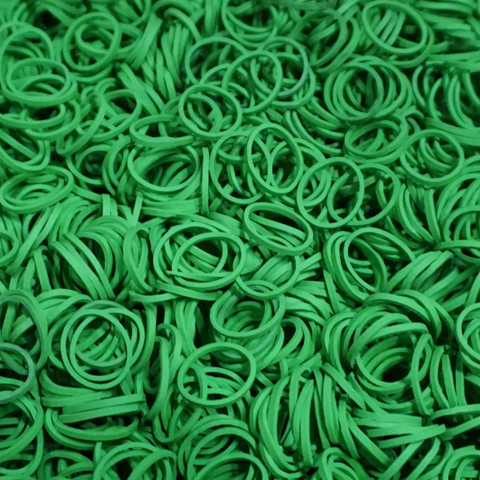 Amelia Beauty | 1/2in, 500ct Elastic Rubber Band Pony Tail Holders | Made in USA | Dozen Pack