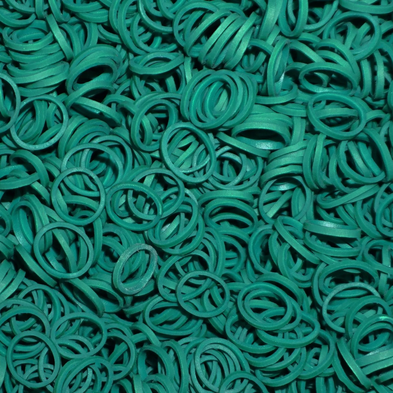 Amelia Beauty | 1/2in, 500ct Elastic Rubber Band Pony Tail Holders | Made in USA | Dozen Pack