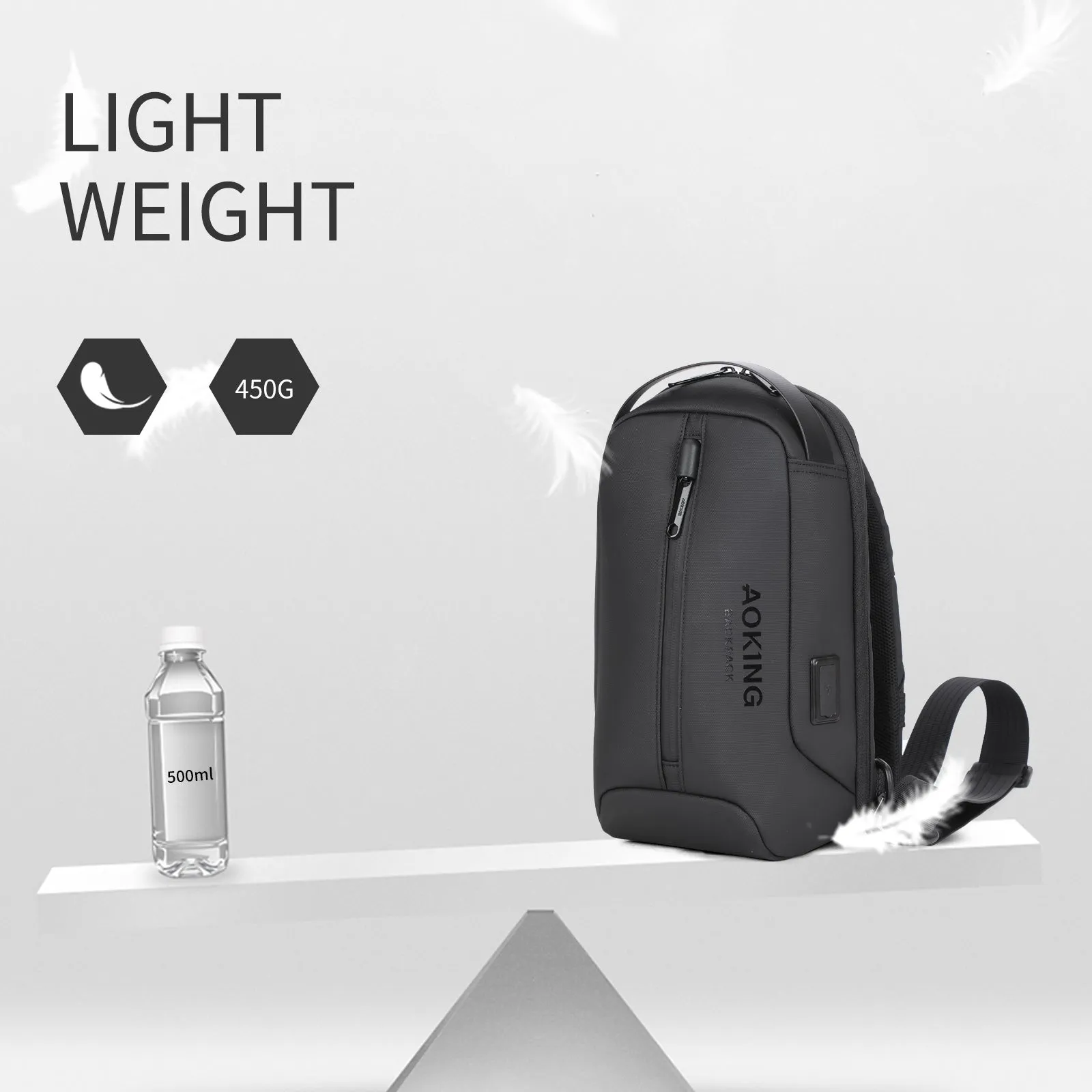 Aoking Men Waterproof Sling Bag SY4009