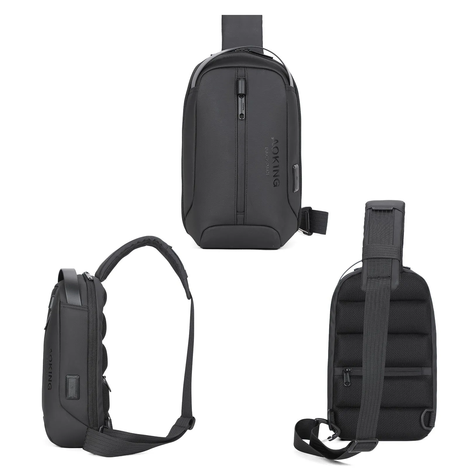 Aoking Men Waterproof Sling Bag SY4009