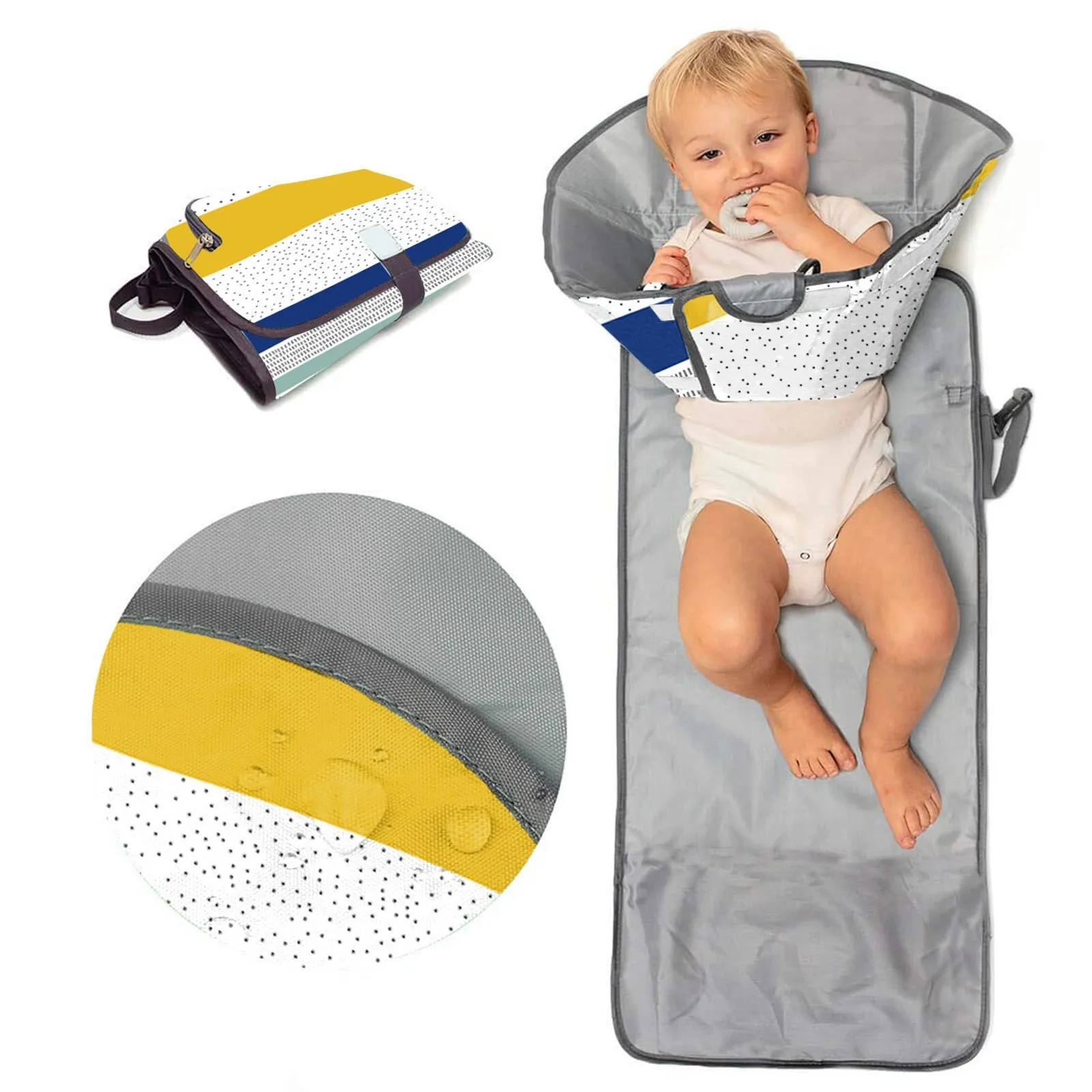 Baby Foldable Waterproof Diaper Changing Mat