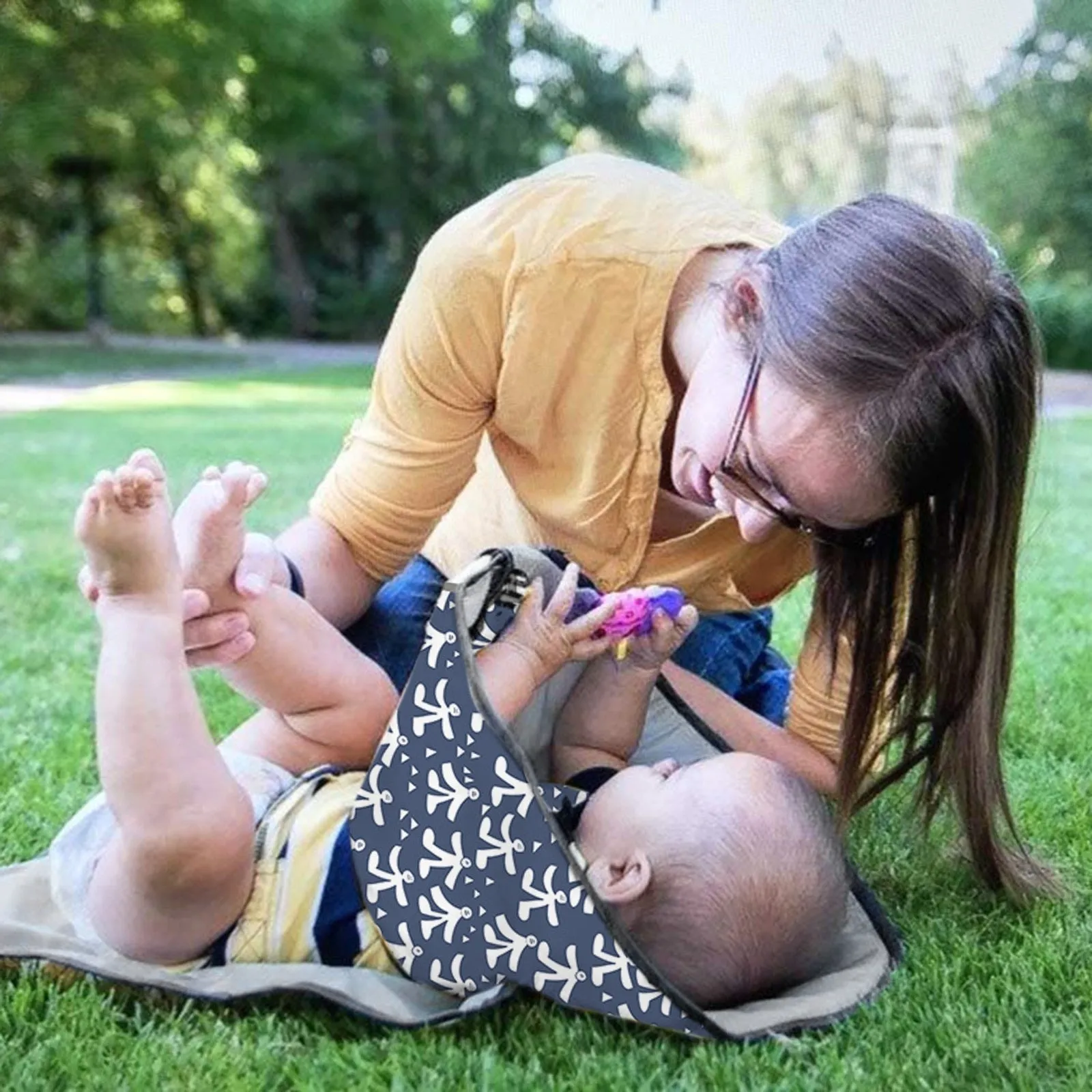 Baby Foldable Waterproof Diaper Changing Mat
