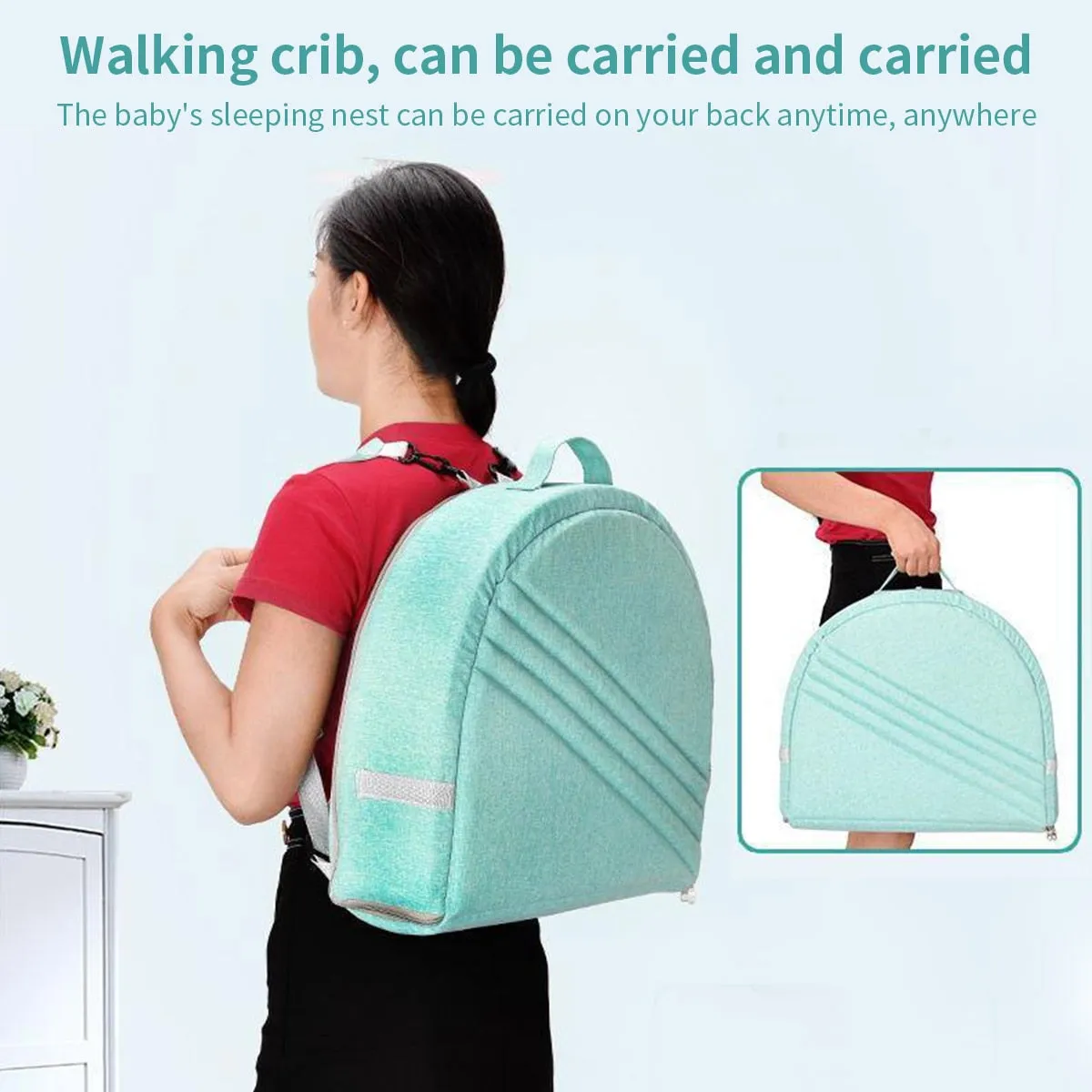 Baby Travel Beds Backpack with Mesh