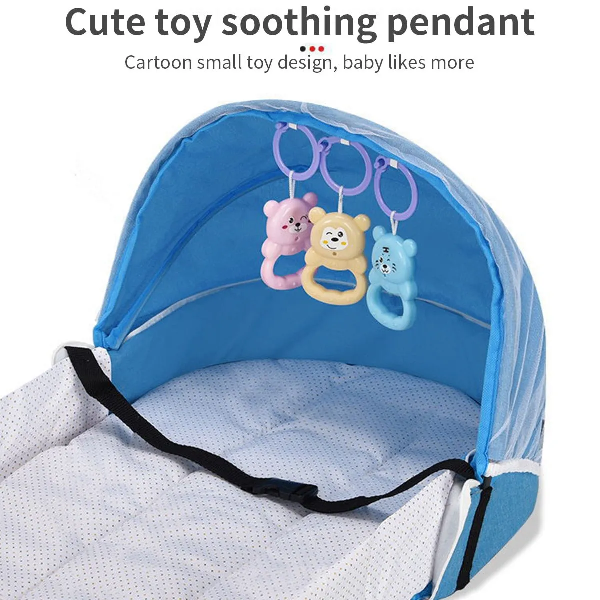 Baby Travel Beds Backpack with Mesh