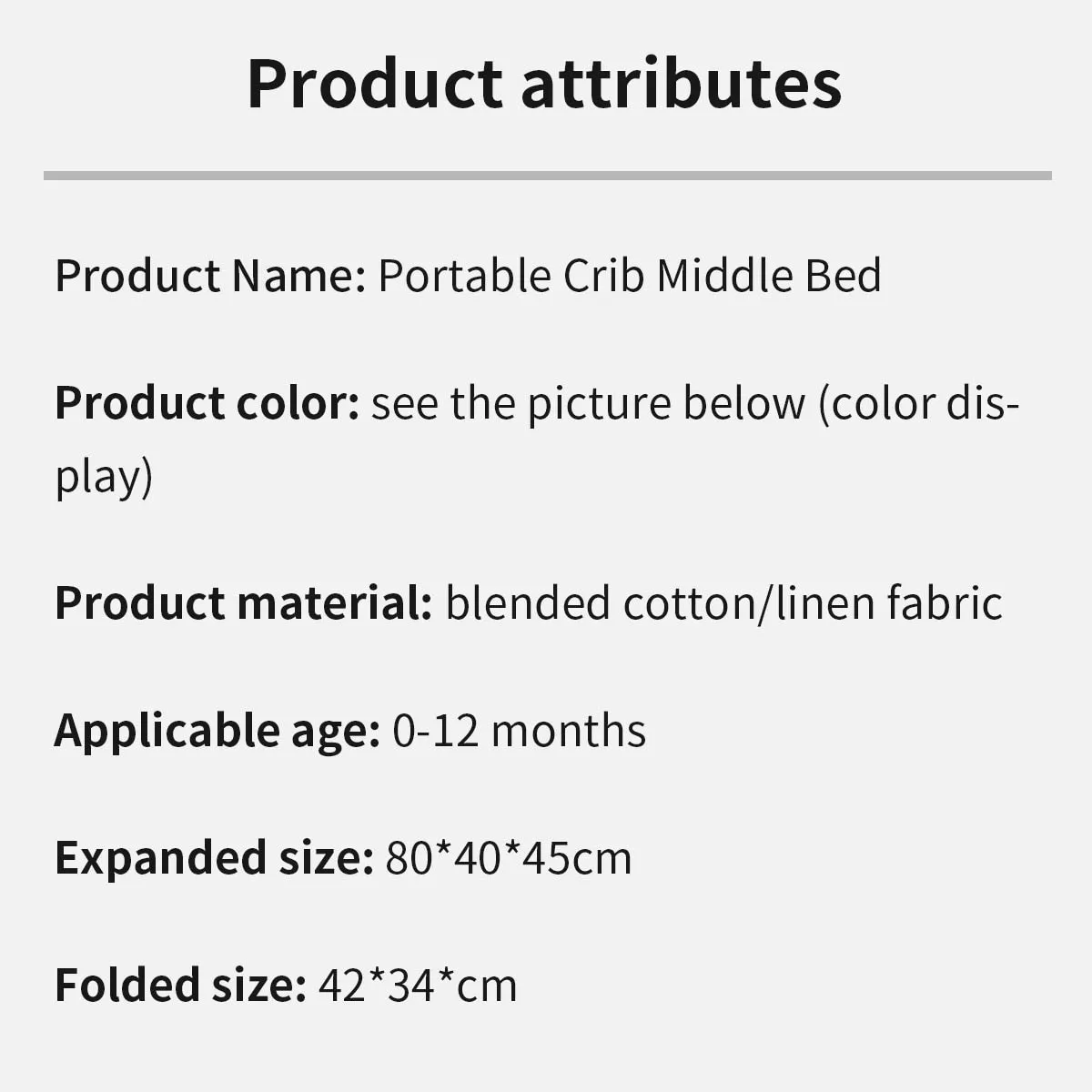 Baby Travel Beds Backpack with Mesh