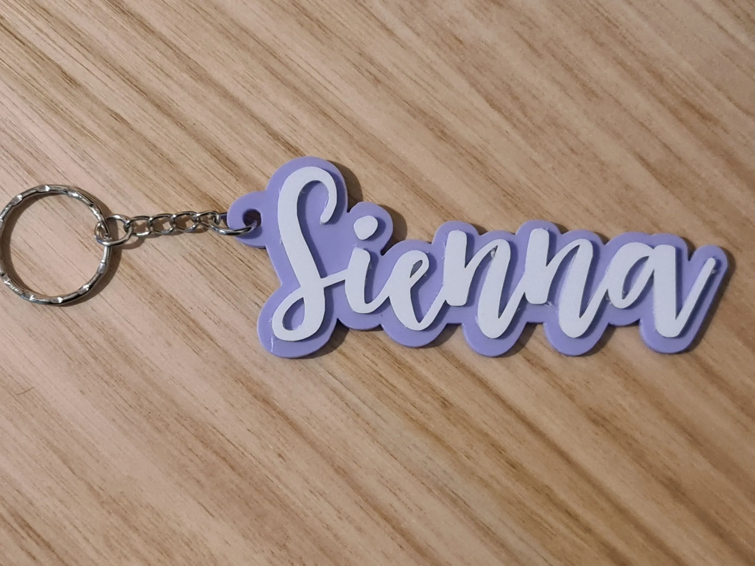Bag Tags - 3D Acrylic Layered
