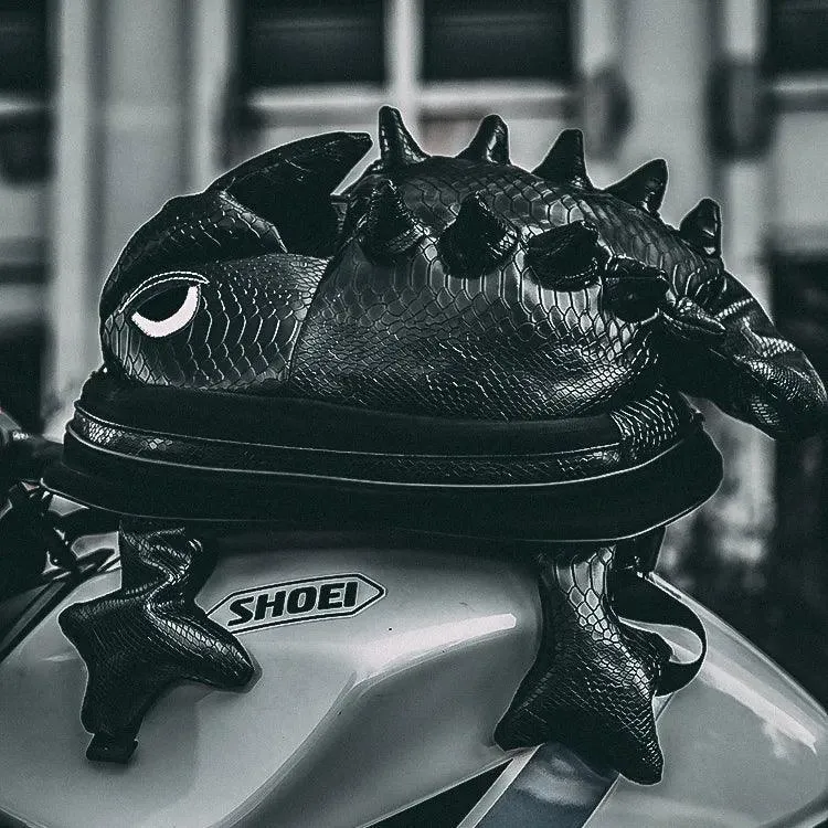 BINSONWHALE™ 4-in-1 LED Lizard Backpack/Tank Bag/Tail Bag/Helmet Bag