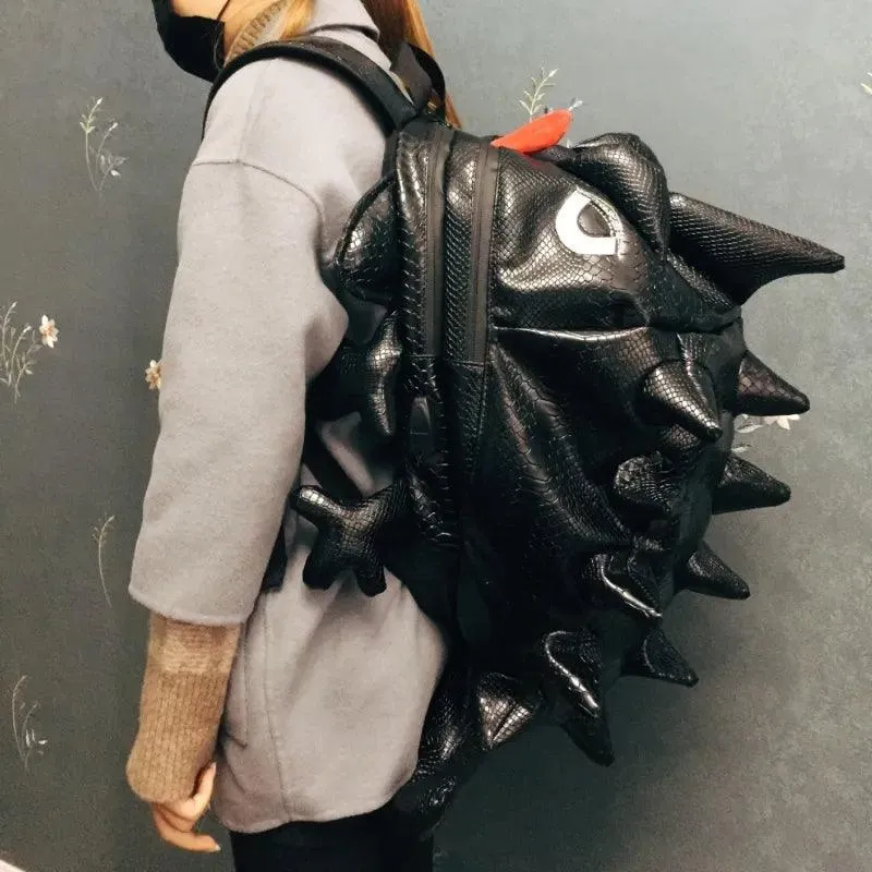 BINSONWHALE™ 4-in-1 LED Lizard Backpack/Tank Bag/Tail Bag/Helmet Bag