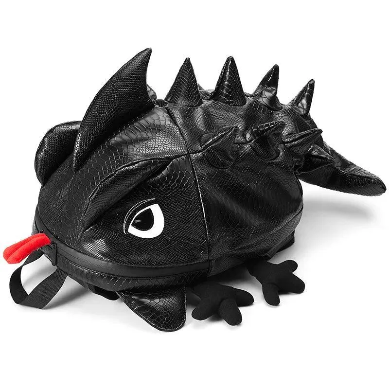 BINSONWHALE™ 4-in-1 LED Lizard Backpack/Tank Bag/Tail Bag/Helmet Bag