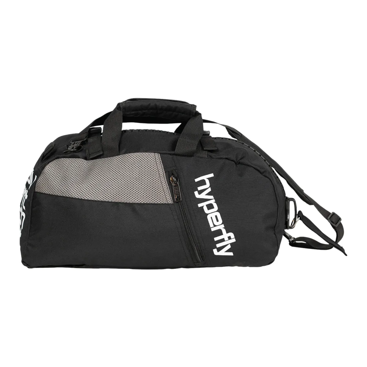 Black Zipper Duffel Bag