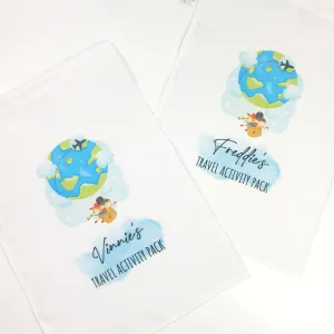 Blank White Sublimation Stuff Bag
