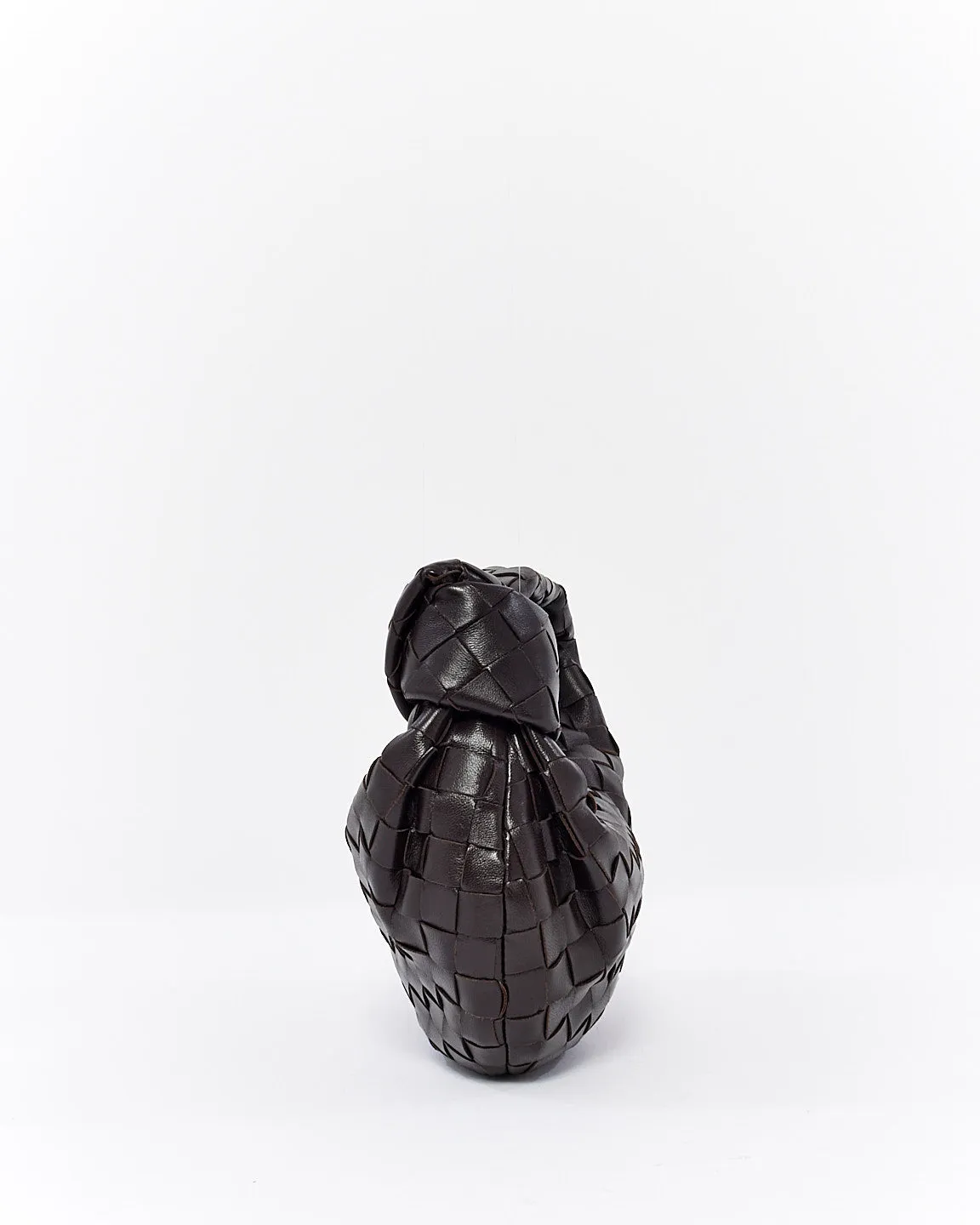 Bottega Veneta Brown (Fondant) Intrecciato Leather Mini Jodie Bag
