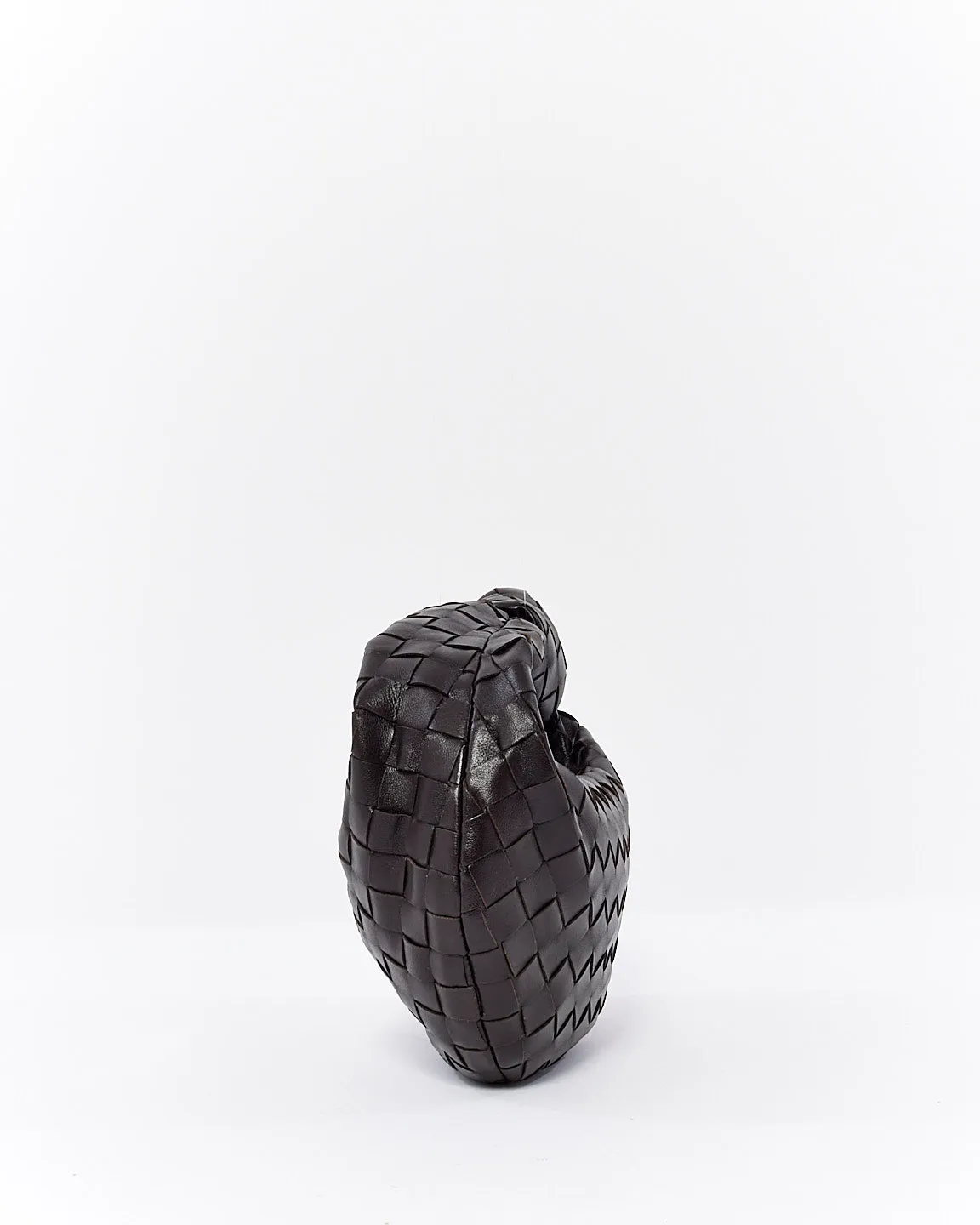 Bottega Veneta Brown (Fondant) Intrecciato Leather Mini Jodie Bag