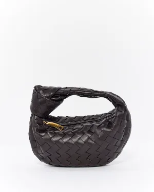 Bottega Veneta Brown (Fondant) Intrecciato Leather Mini Jodie Bag