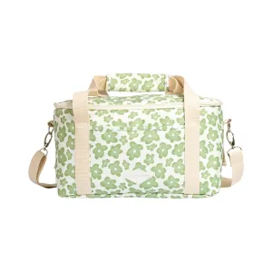 Box Cooler Sage Retro Floral