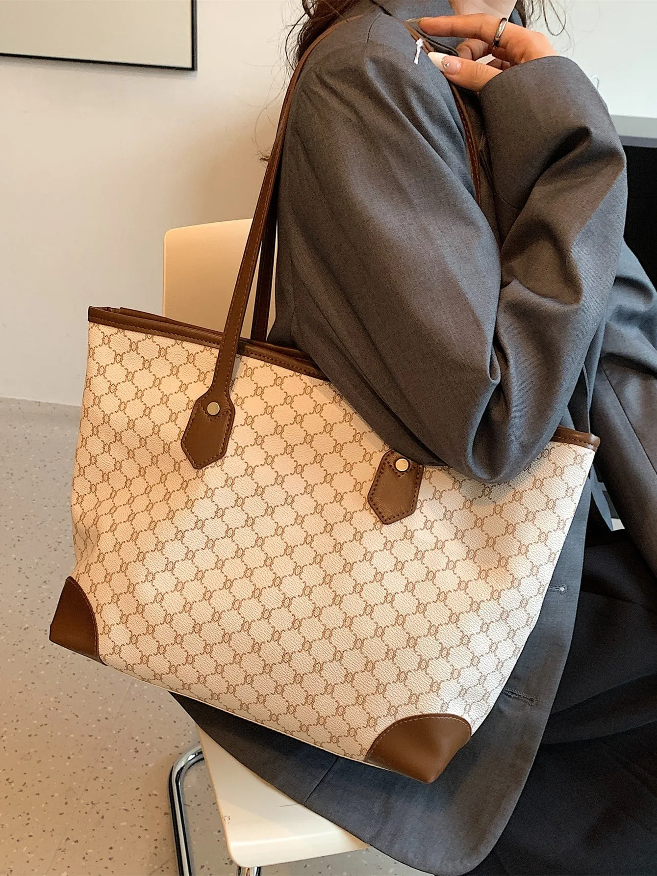 Brilliant Geometric Tote Bag