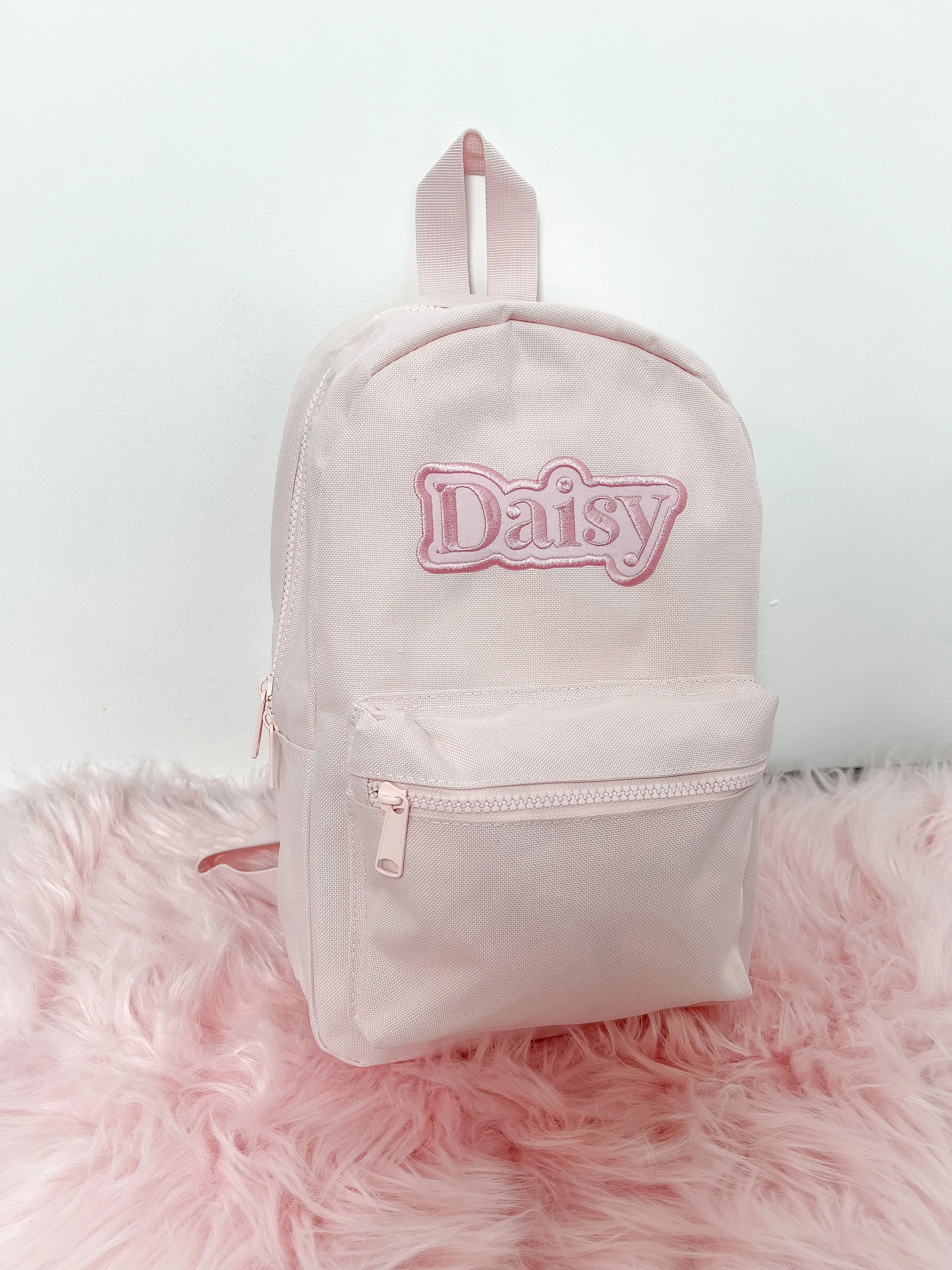 Bubble Name - Embroidered Backpack