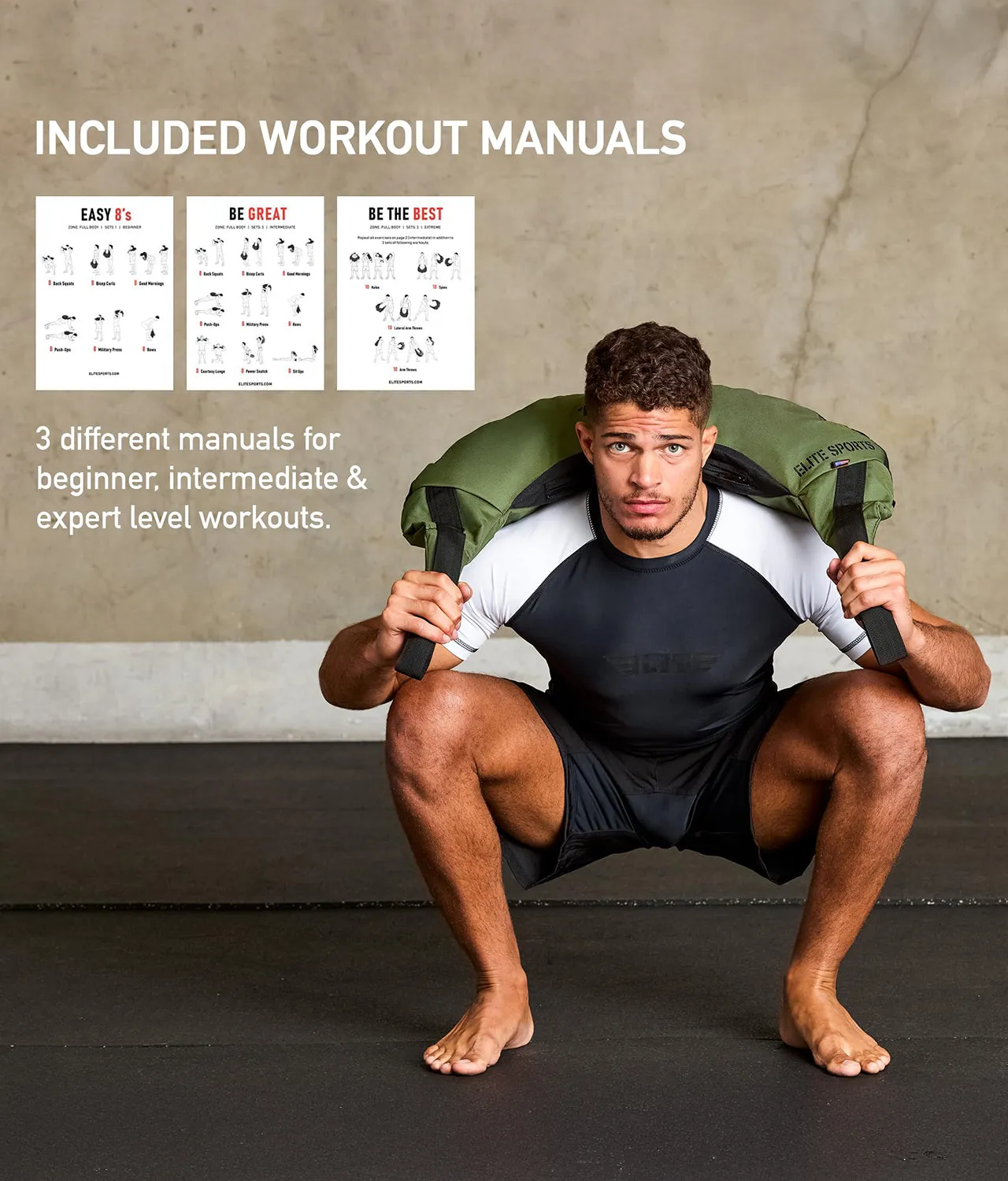 Bulgarian Green Sand Bag 12-25 lbs