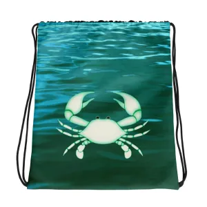 CANCER BAG - Sign Element Design - Drawstring Bag