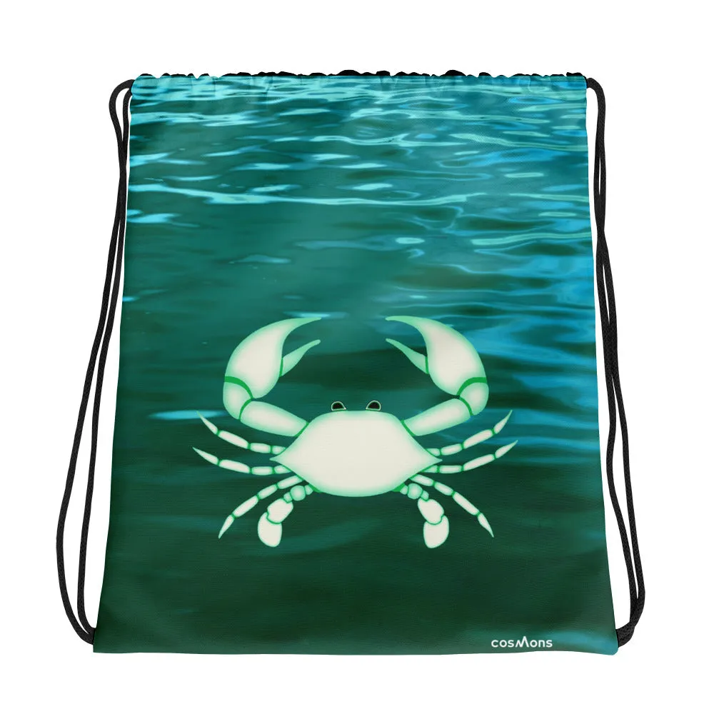 CANCER BAG - Sign Element Design - Drawstring Bag