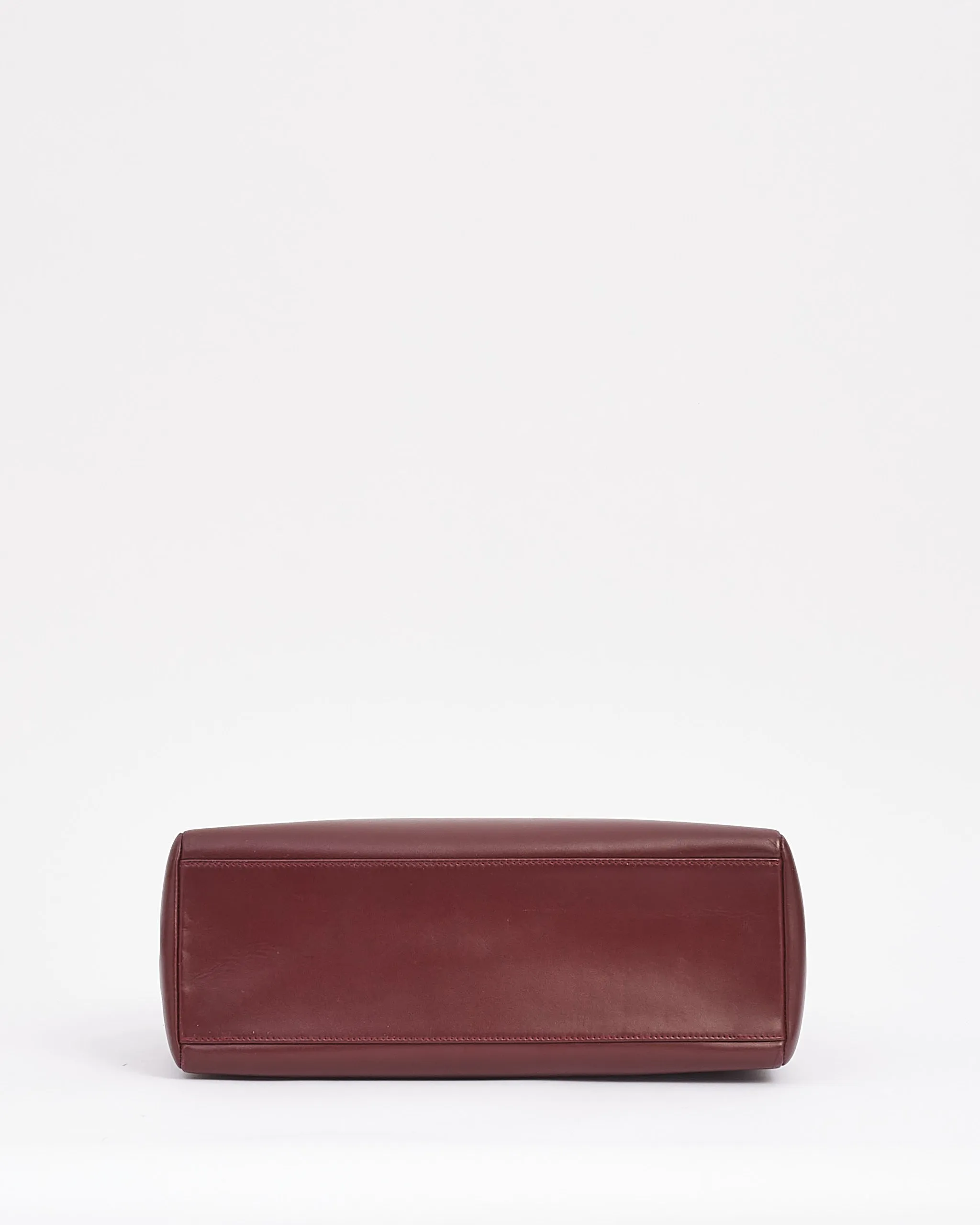 Cartier Burgundy Leather Must De Cartier Crossbody Bag