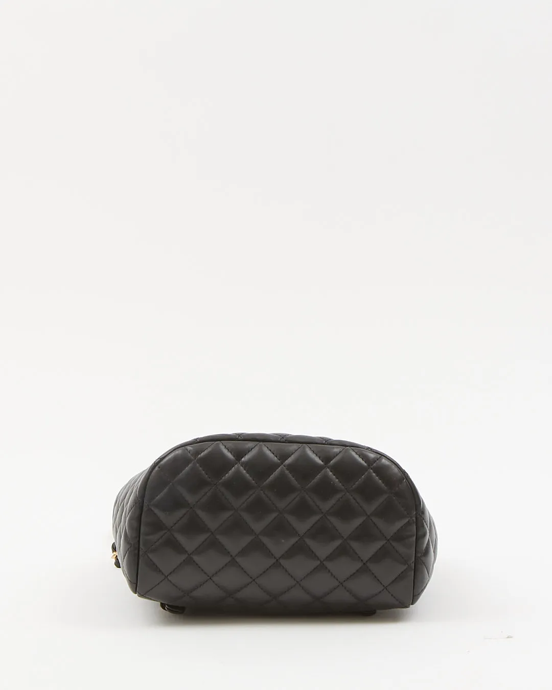 Chanel Black Lambskin Quilted Urban Spirit Backpack