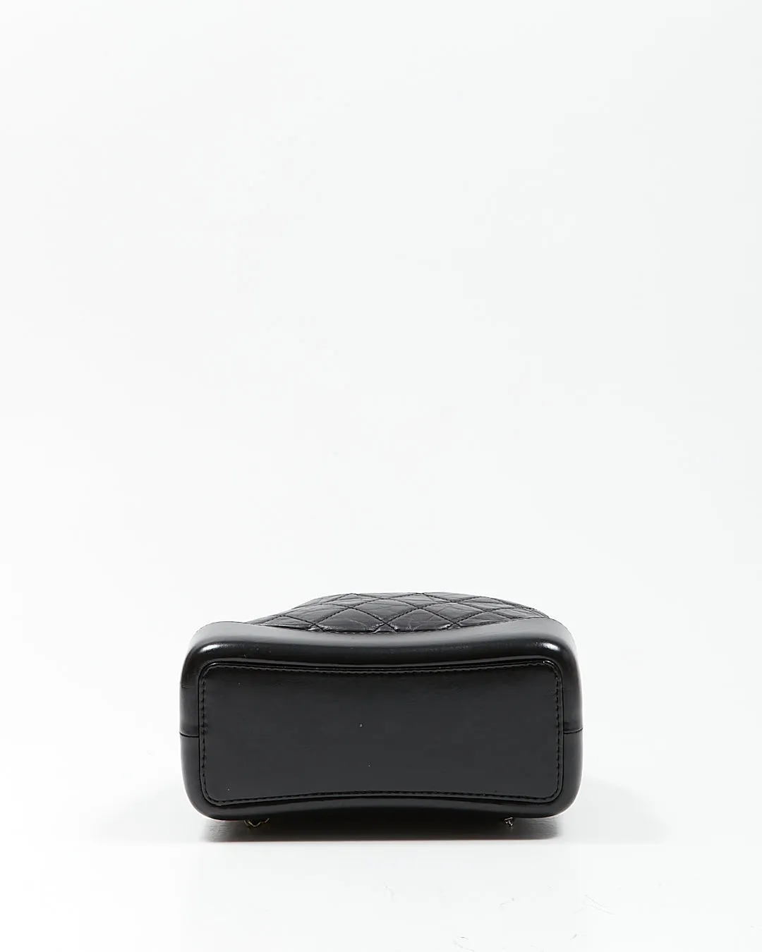 Chanel Black Quilted Lambskin Gabrielle Chain Backpack