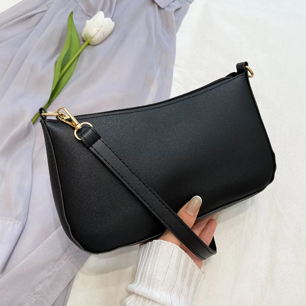 Chic Compact Vintage Leather Handbags