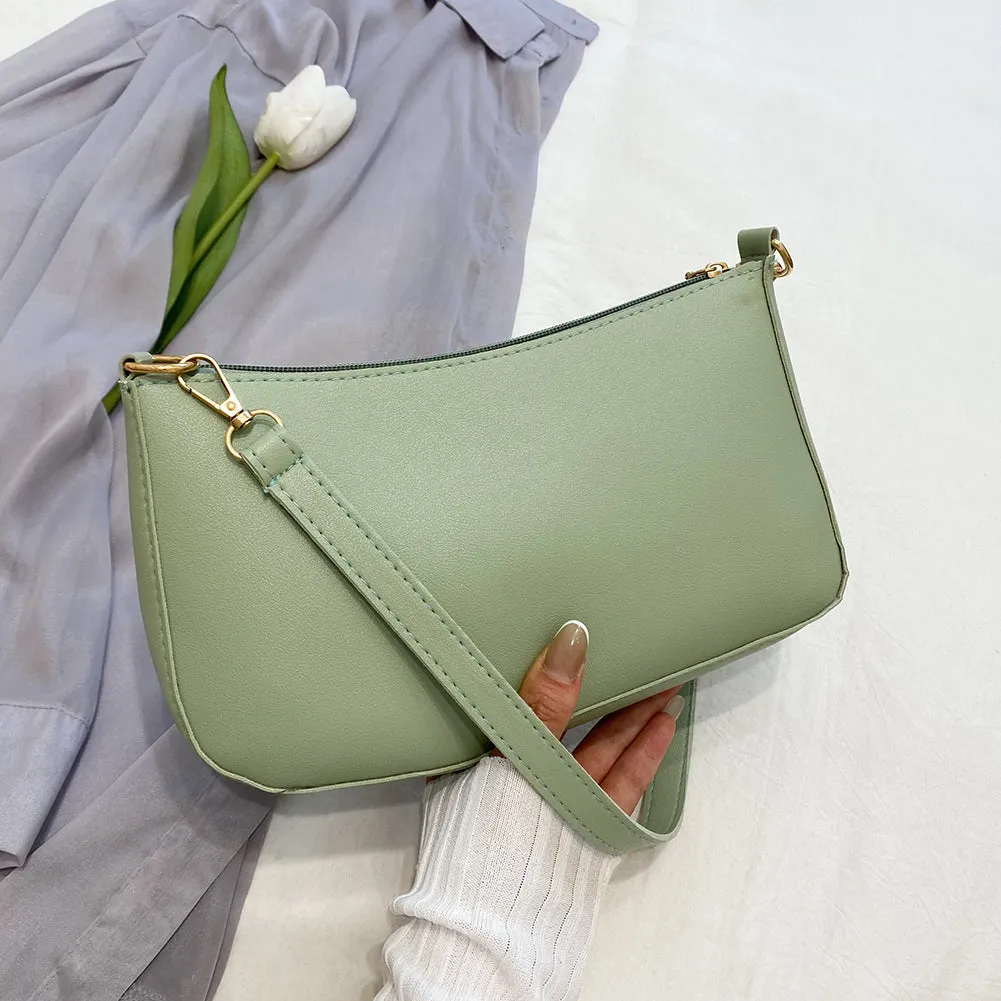 Chic Compact Vintage Leather Handbags