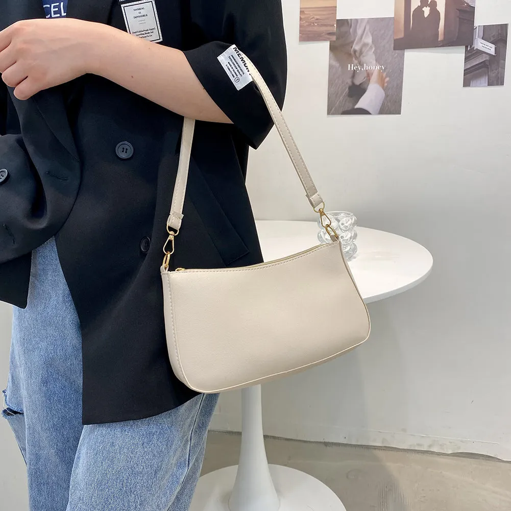Chic Compact Vintage Leather Handbags