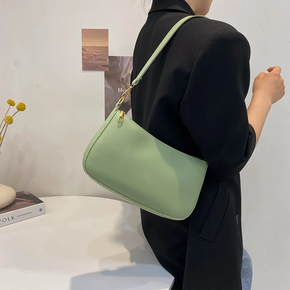 Chic Compact Vintage Leather Handbags