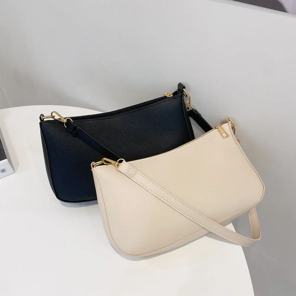 Chic Compact Vintage Leather Handbags
