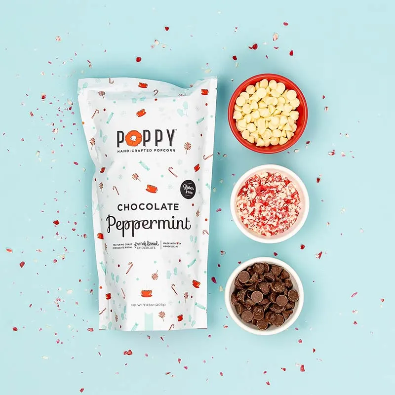 Chocolate Peppermint Market Bag